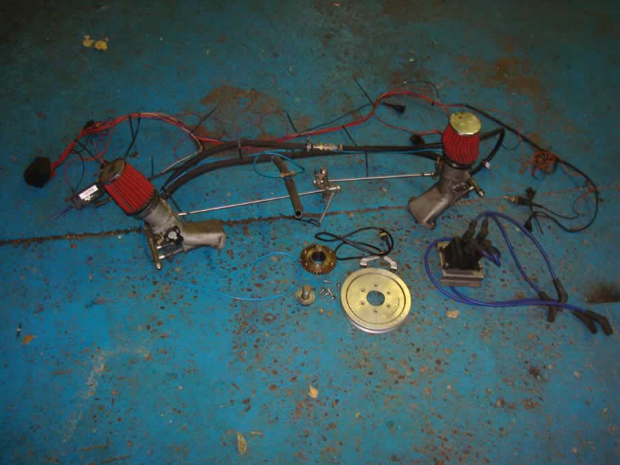 so i started building another, other engine for the wedge…